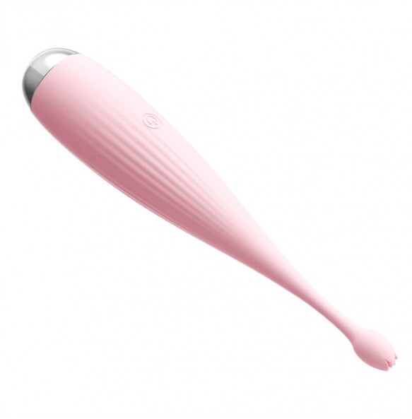 MizzZee - Flowers Orgasm Vibration Clitoral Tip Stimulator (Chargeable - Pink)